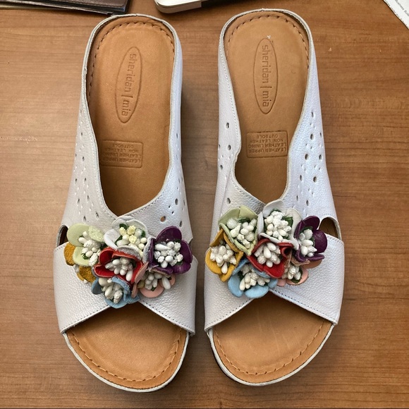 Sheridan Mia Multicolor Floral Sandals - Picture 10 of 11